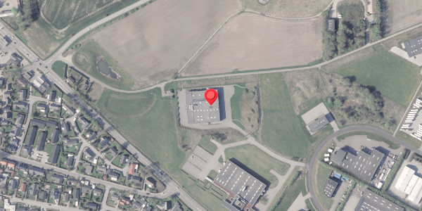 Oversvømmelsesrisiko fra vandløb på Omega 9, 8382 Hinnerup
