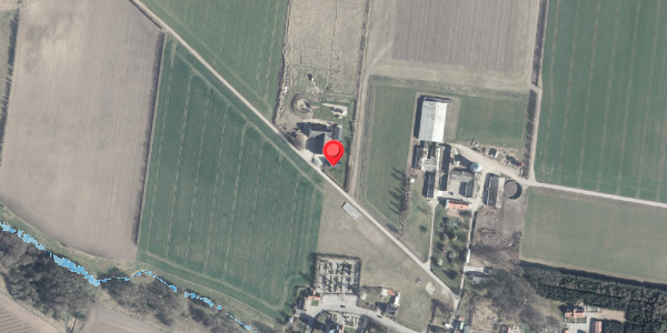 Oversvømmelsesrisiko fra vandløb på Markvangen 4B, 8963 Auning