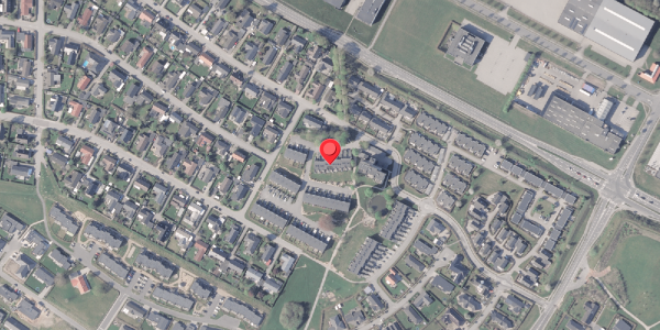 Oversvømmelsesrisiko fra vandløb på Elgårdsminde 119, 8382 Hinnerup