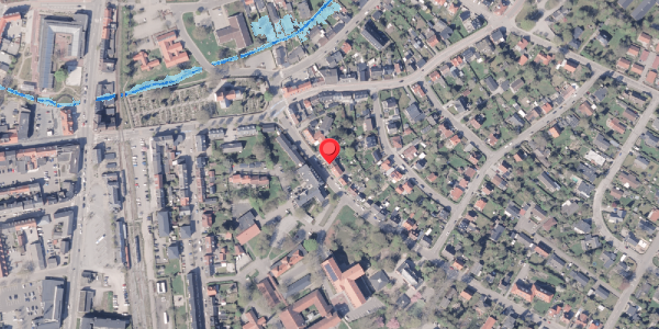 Oversvømmelsesrisiko fra vandløb på Randlevvej 11, 2. tv, 8300 Odder