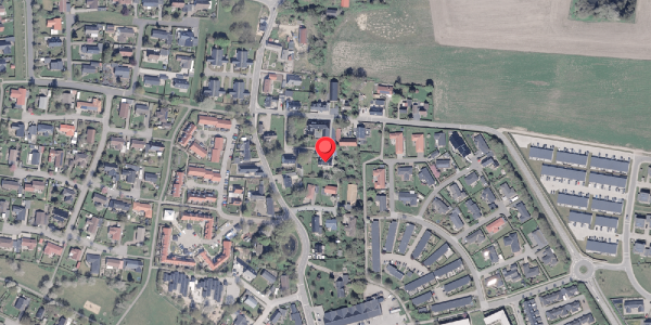 Oversvømmelsesrisiko fra vandløb på Astervej 13, 8471 Sabro
