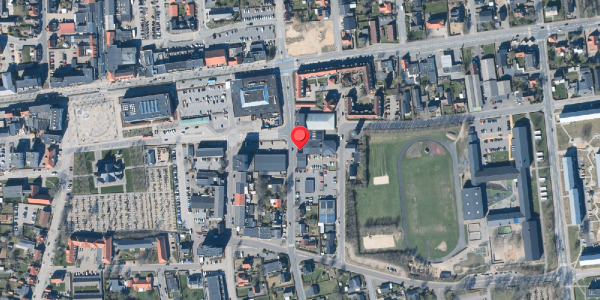 Oversvømmelsesrisiko fra vandløb på Danmarksgade 5A, 7430 Ikast