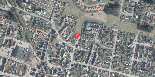 Oversvømmelsesrisiko fra vandløb på Juelsgade 13C, 8963 Auning