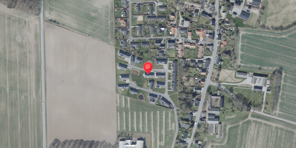 Oversvømmelsesrisiko fra vandløb på Langagertoften 37, 8660 Skanderborg