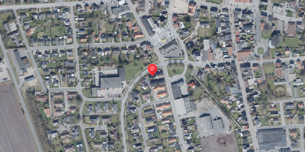 Oversvømmelsesrisiko fra vandløb på Nyboder 4, 6520 Toftlund