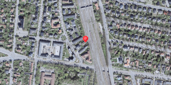 Oversvømmelsesrisiko fra vandløb på Esthersvej 12E, 2900 Hellerup