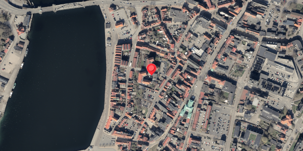 Oversvømmelsesrisiko fra vandløb på Bjerggade 21, 6400 Sønderborg