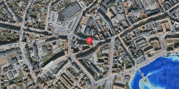 Oversvømmelsesrisiko fra vandløb på Vesterbro 28, . , 5000 Odense C
