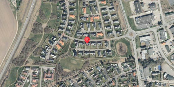 Oversvømmelsesrisiko fra vandløb på Jonshaven 8, 4200 Slagelse