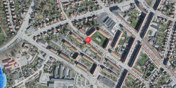 Oversvømmelsesrisiko fra vandløb på Vilhelm Andersensvej 16, 4100 Ringsted
