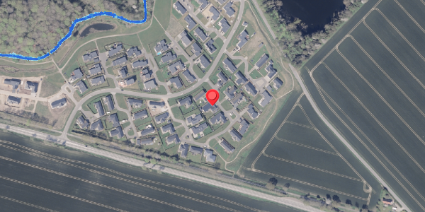 Oversvømmelsesrisiko fra vandløb på Præstelunden 44, . , 8300 Odder