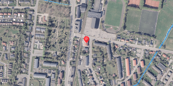 Oversvømmelsesrisiko fra vandløb på Kildegade 29, 8300 Odder