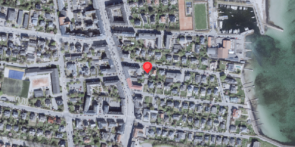 Oversvømmelsesrisiko fra vandløb på Frederikkevej 4A, 2900 Hellerup