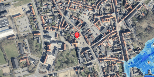 Oversvømmelsesrisiko fra vandløb på Torvet 12A, . , 6800 Varde