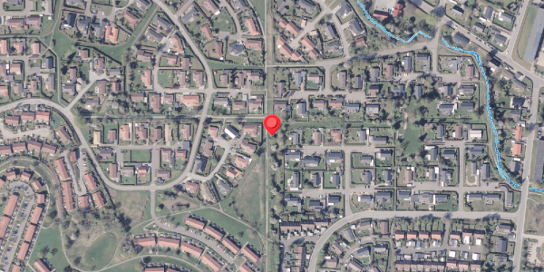 Oversvømmelsesrisiko fra vandløb på Saloparken 228B, 8300 Odder