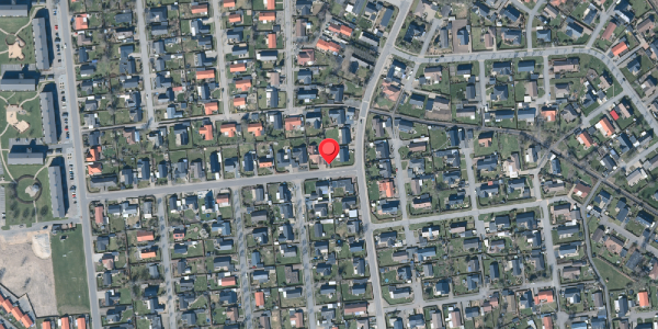 Oversvømmelsesrisiko fra vandløb på Bornholmsgade 27A, 7430 Ikast