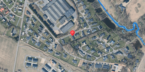Oversvømmelsesrisiko fra vandløb på Feddet 6, . , 7330 Brande