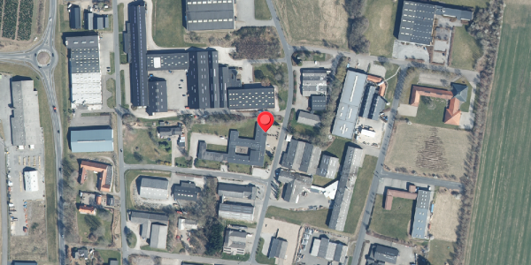 Oversvømmelsesrisiko fra vandløb på Industrivej 8, 8653 Them