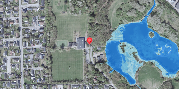 Oversvømmelsesrisiko fra vandløb på Mosetoften 37, . , 2600 Glostrup