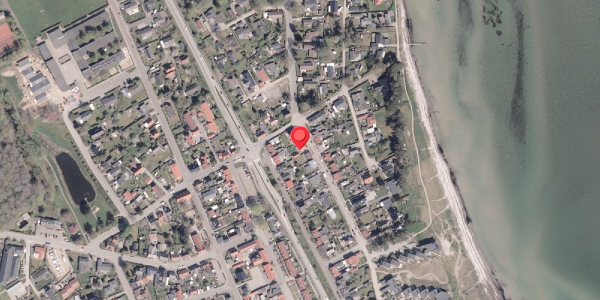 Oversvømmelsesrisiko fra vandløb på Øster Alle 19, . , 8300 Odder