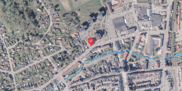 Oversvømmelsesrisiko fra vandløb på Teglbakken 13, kl. , 8300 Odder
