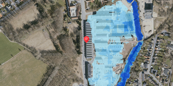 Oversvømmelsesrisiko fra vandløb på Dalumvej 116, . , 5250 Odense SV