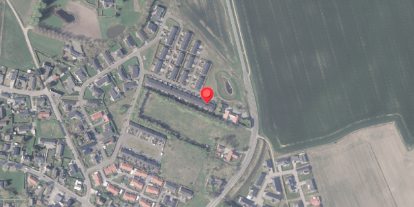 Oversvømmelsesrisiko fra vandløb på Midtager 26, 8382 Hinnerup