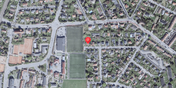Oversvømmelsesrisiko fra vandløb på Mantziusvej 20, 2900 Hellerup