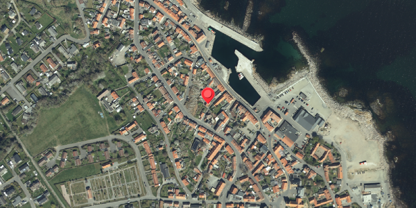 Oversvømmelsesrisiko fra vandløb på Lavendelstræde 4, 3770 Allinge