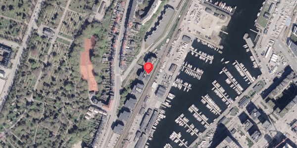 Oversvømmelsesrisiko fra vandløb på Langelinieparken 18, 3. , 8000 Aarhus C