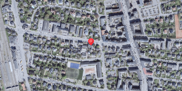 Oversvømmelsesrisiko fra vandløb på Hellerupvej 11, 2900 Hellerup
