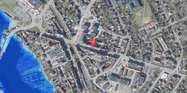 Oversvømmelsesrisiko fra vandløb på Skanderborgvej 11, 8680 Ry