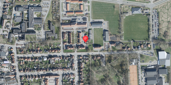 Oversvømmelsesrisiko fra vandløb på Garnisonen 44, 4100 Ringsted