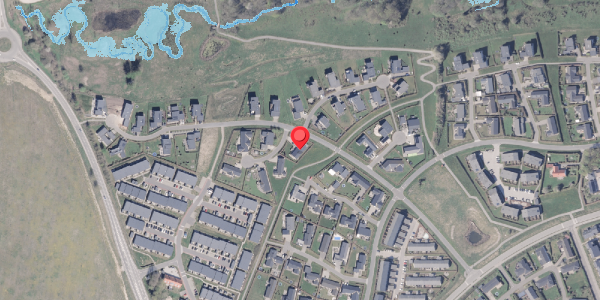 Oversvømmelsesrisiko fra vandløb på Overskov 1, 8300 Odder