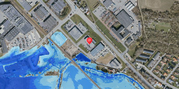 Oversvømmelsesrisiko fra vandløb på Energivej 2, 1. , 5260 Odense S