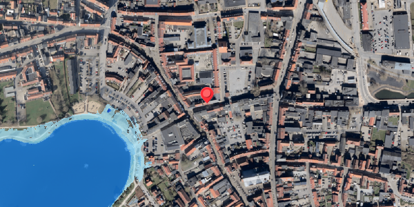 Oversvømmelsesrisiko fra vandløb på Gravene 26, 6100 Haderslev