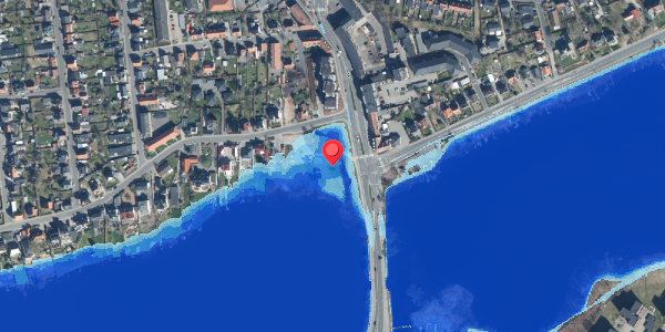 Oversvømmelsesrisiko fra vandløb på Borgergade 3C, . , 8600 Silkeborg