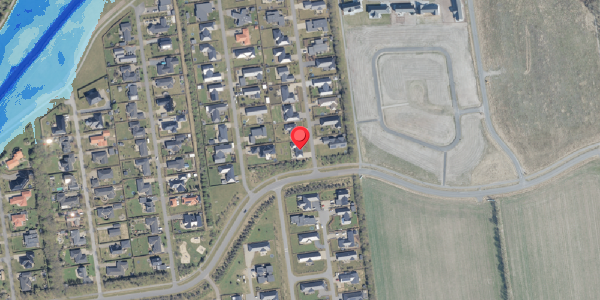 Oversvømmelsesrisiko fra vandløb på Juels Alle 1, . , 6760 Ribe
