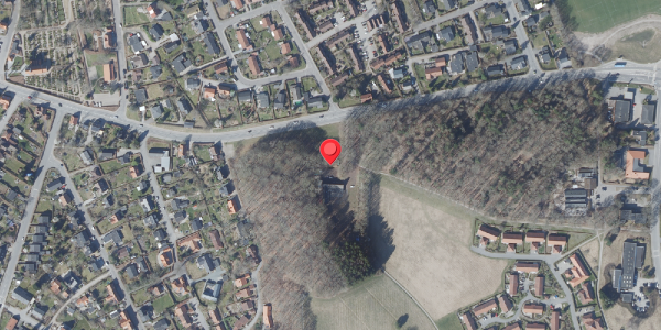 Oversvømmelsesrisiko fra vandløb på Skanderborgvej 86, 8680 Ry