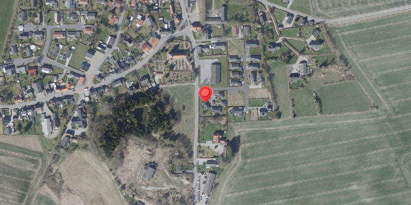 Oversvømmelsesrisiko fra vandløb på Tegltoften 2, 8781 Stenderup