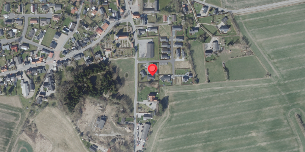 Oversvømmelsesrisiko fra vandløb på Tegltoften 8, 8781 Stenderup