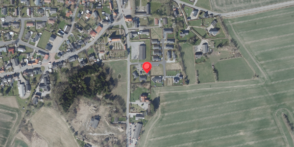 Oversvømmelsesrisiko fra vandløb på Tegltoften 10, 8781 Stenderup