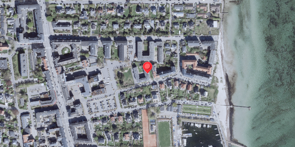 Oversvømmelsesrisiko fra vandløb på Jomsborgvej 17, 2900 Hellerup