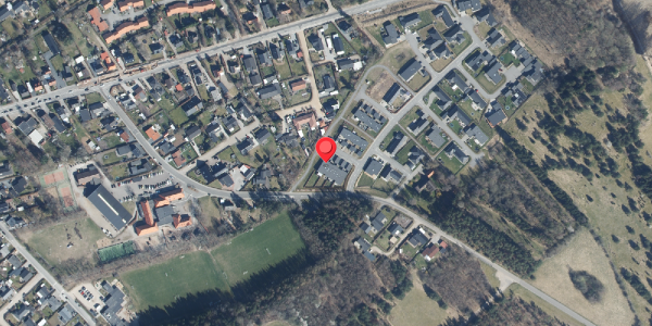 Oversvømmelsesrisiko fra vandløb på Skelleruptoften 7, . , 8600 Silkeborg