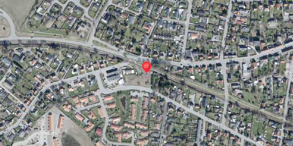 Oversvømmelsesrisiko fra vandløb på Nyledsbakken 1, 4500 Nykøbing Sj