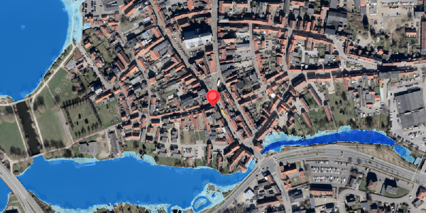 Oversvømmelsesrisiko fra vandløb på Klosteret 1, . , 6100 Haderslev