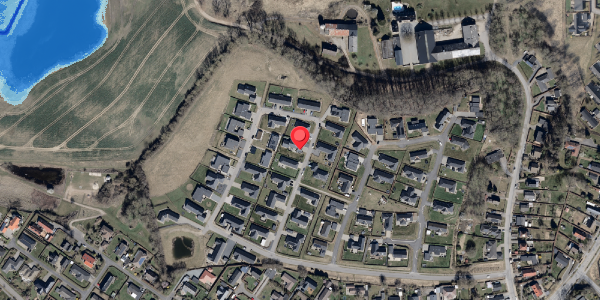 Oversvømmelsesrisiko fra vandløb på Ejsbølsvinget 21, . , 6100 Haderslev