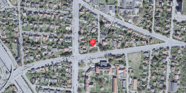 Oversvømmelsesrisiko fra vandløb på Skelvej 1, 2900 Hellerup