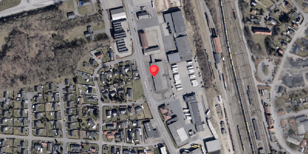 Oversvømmelsesrisiko fra vandløb på Industrivej 8, 6330 Padborg