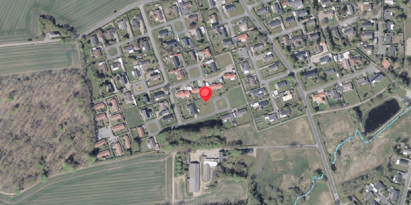 Oversvømmelsesrisiko fra vandløb på Bispelunden 33, . , 6534 Agerskov